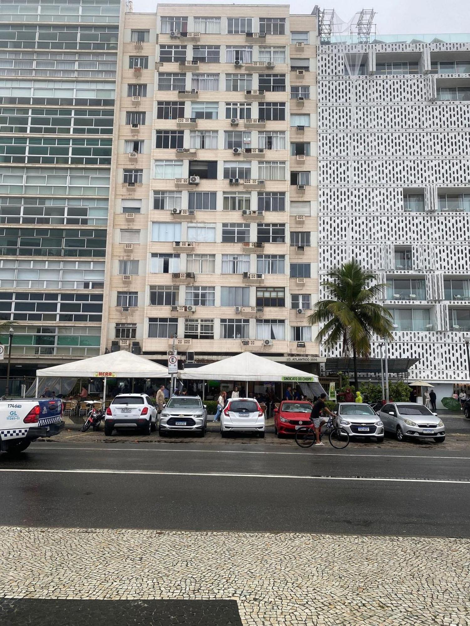 Studio 516 Copacabana Av Atlantica, Posto 6 Rio de Janeiro Exterior foto